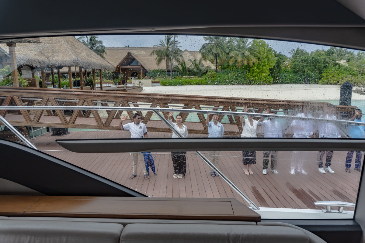 yacht transfer waldorf maldives