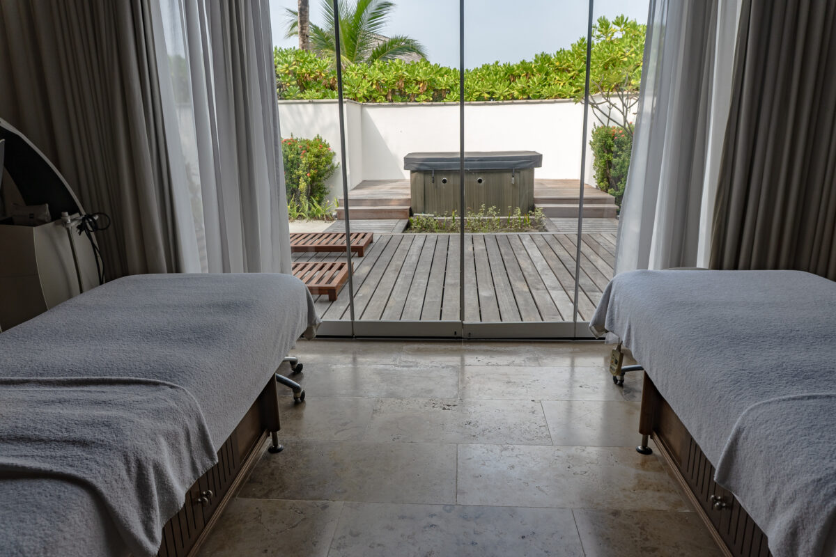 spa at the waldorf Maldives