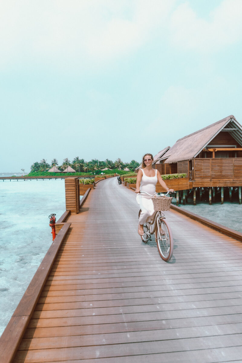 waldorf astoria maldives biking