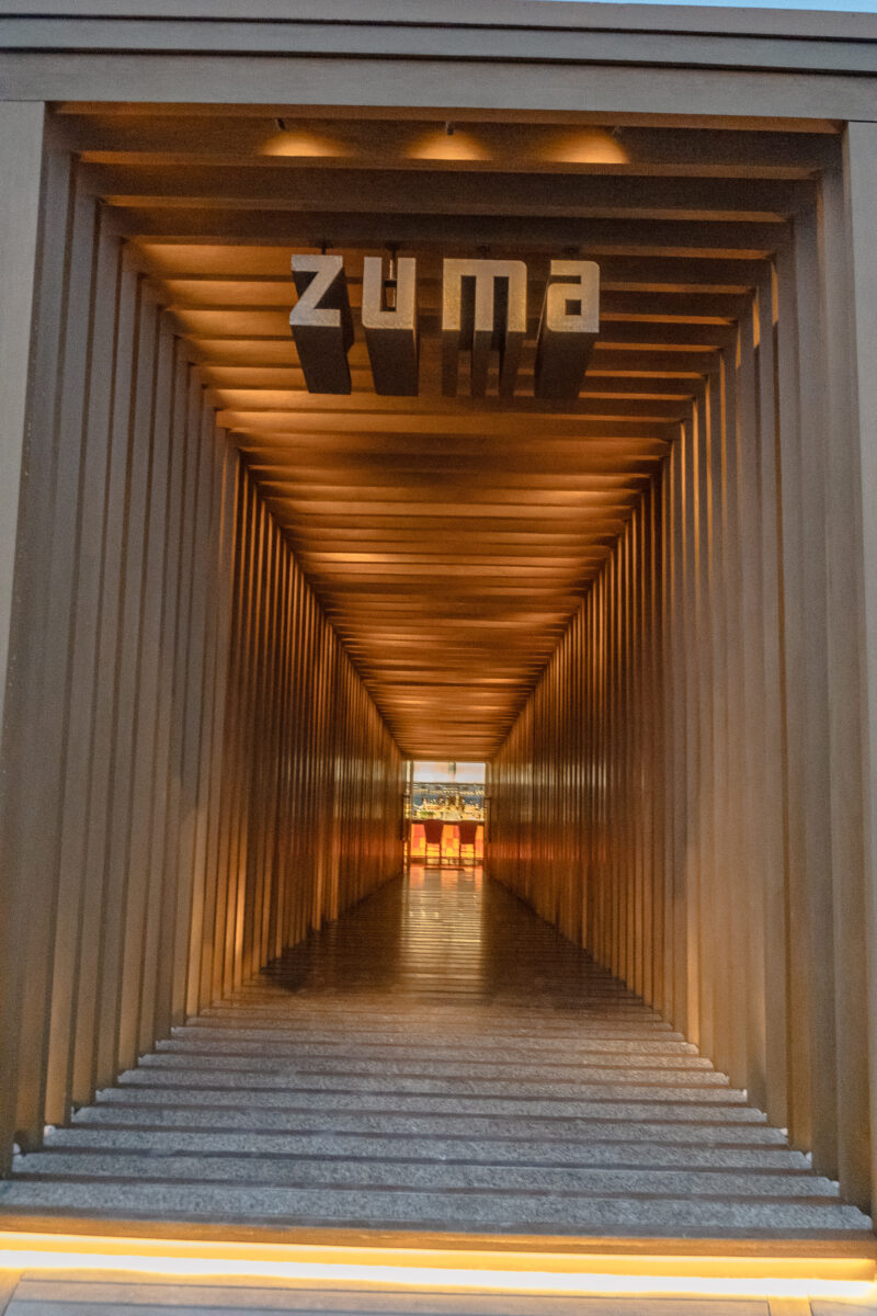zuma restaurant waldorf maldives